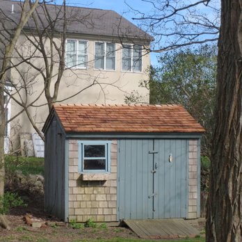 A1 Roofing and Construction Company - Red cedar shed roof with ridge caps - Roofing Near Me - Middletown, Rhode Island