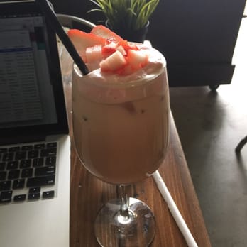 Hide Out Cafe - Kinda like a secret menu item: the Fire Extinguisher! It's barista-specific so it's not always going to be available - Coffee & Tea Near Me - Rowland Heights, California