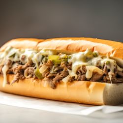 Ribeye Philadelphia Steak - Jalapeño Cheesesteak