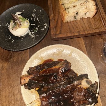 Fallow - Beef ribs and mushroom parfait - British Near Me - London, XGL