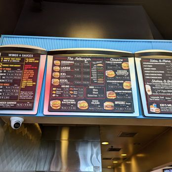 Fatburger & Buffalo's Express - the menu - Burgers Near Me - Los Angeles, California