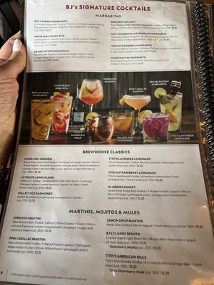 Menu photo 8 BJ's Restaurant & Brewhouse La Jolla, CA