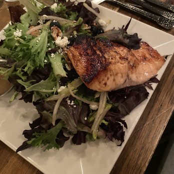 NAPA Kitchen + Bar Dublin - Harvest Salmon Salad - New American Near Me - Dublin, Ohio NAPA Kitchen + Bar Dublin - Harvest Salmon Salad - New American Near Me - Dublin, Ohio