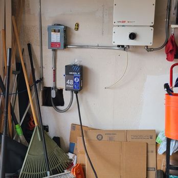 All Starz Electrical - Charger installed near my solar inverter. - Electricians Near Me All Starz Electrical - Charger installed near my solar inverter. - Electricians Near Me