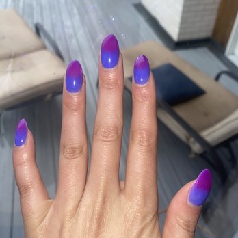 Prime Nails & Spa - Ombre powder naila by Laura - Nail Salons Near Me - Syosset, New York