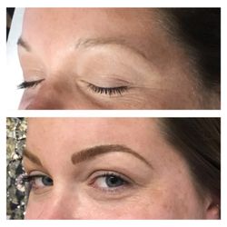 Love Your Look Beauty Studio - Microblading eyebrows! Love!