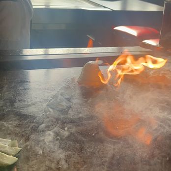 Benihana - Temecula - Part of the show-Onion volcano - Sushi Bars Near Me - Temecula, California Benihana - Temecula - Part of the show-Onion volcano - Sushi Bars Near Me - Temecula, California