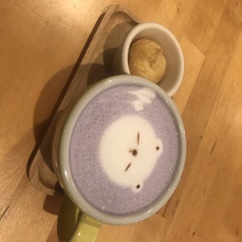 Cafe Maji - Taro latte - Coffee & Tea Near Me - Artesia, California