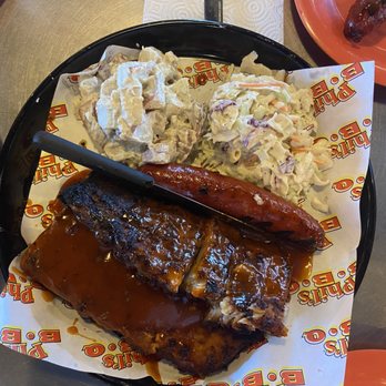 Phil's BBQ - Rib Only (Full) with Fresh Cole Slaw (Small) and Macaroni Salad (Small) - Barbeque Near Me - San Diego, California Phil's BBQ - Rib Only (Full) with Fresh Cole Slaw (Small) and Macaroni Salad (Small) - Barbeque Near Me - San Diego, California