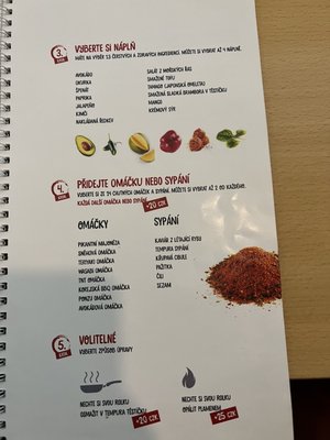 Menu photo 2 Yami Sushi Bistro Prague, PR Menu photo 2 Yami Sushi Bistro Prague, PR