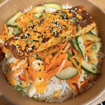 INDAY - Tamarind Glazed Salmon Bowl - Indian Near Me - New York, New York