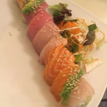 Goleta Sushi House - Rainbow Roll, my favorite - Sushi Bars Near Me - Goleta, California Goleta Sushi House - Rainbow Roll, my favorite - Sushi Bars Near Me - Goleta, California