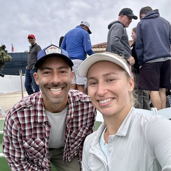 Barnes Tennis Center - After winning her match on Court 2, getting a selfie with one of the friendliest players on tour, Daria Saville. - Tennis Near Me - San Diego, California Barnes Tennis Center - After winning her match on Court 2, getting a selfie with one of the friendliest players on tour, Daria Saville. - Tennis Near Me - San Diego, California
