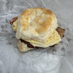 Moravian Falls Grill - Bacon egg biscuit