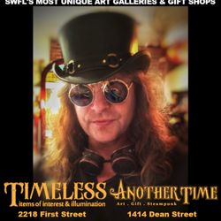 Another Time - Another Time & Timeless, SWFL's MOST Unique art galleries & gift shops featuring local artists - steampunk, tropical, nautical & whimsical