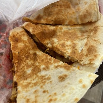 Crazy Bowlz - Chicken Quesadilla (sorry I ate one piece before I took the pic) - Mexican Near Me - Kingston, New York