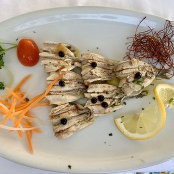 Terrazza Brunella - Anchovies-June 2019 - Seafood Near Me - Capri, NA