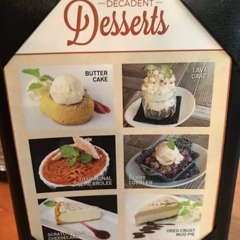 MB Grille - Dessert menu - New American Near Me - Simi Valley, California MB Grille - Dessert menu - New American Near Me - Simi Valley, California
