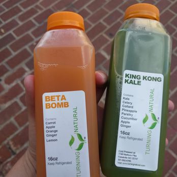 Turning Natural - Beta Bomb and King Kong Kale from Turning Natural. - Vegetarian Near Me - Washington, DC, District of Columbia Turning Natural - Beta Bomb and King Kong Kale from Turning Natural. - Vegetarian Near Me - Washington, DC, District of Columbia