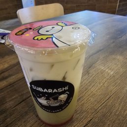 Strawberry Matcha Milk Strawberry Matcha Milk