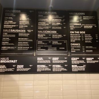 Dog Haus - Menu - Burgers Near Me - Franklin, Wisconsin