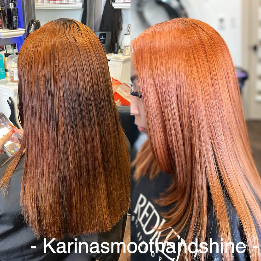 Karina Smooth and Shine Logo