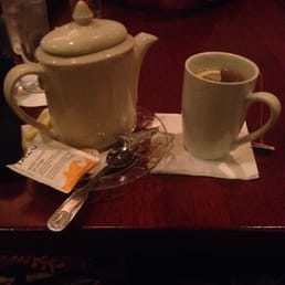 Nice presentation of tea. I guess this is what $3 Tazo is.