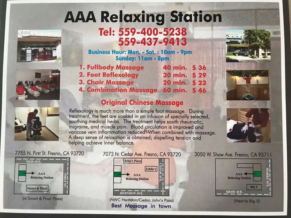 AAA RELAXING STATION Updated October 2024 17 Photos & 73 Reviews
