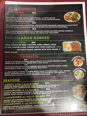 Menu photo 4 El Charrito Mexican Grill Portage, IN Menu photo 4 El Charrito Mexican Grill Portage, IN