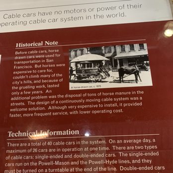 Cable Car Museum - I didn't know about the single and double - ended cars! So cool. - Museums Near Me - San Francisco, California Cable Car Museum - I didn't know about the single and double - ended cars! So cool. - Museums Near Me - San Francisco, California