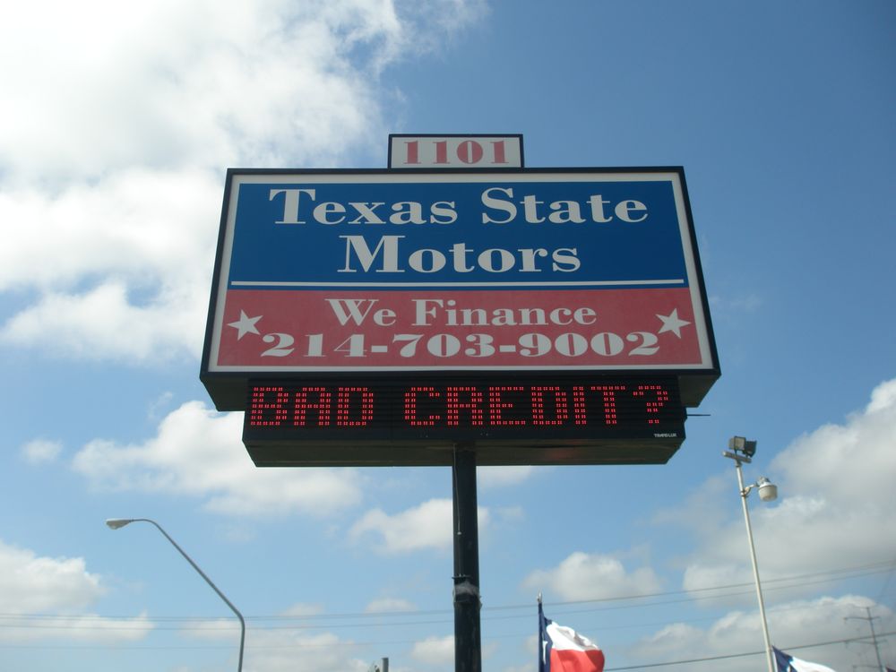 TEXAS STATE MOTORS Updated September 2024 1101 Lavon Dr, Garland, Texas Used Car Dealers
