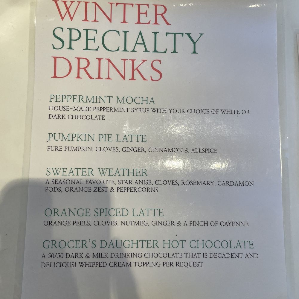 Berdena's - Winter specialty drinks - Coffee & Tea Near Me - Scottsdale, Arizona