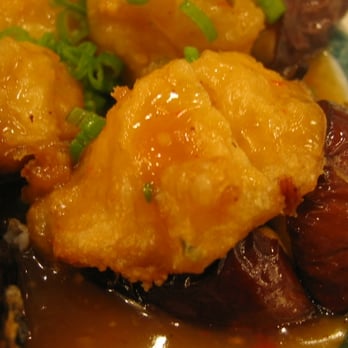 Happy Harbor - Eggplant with Shrimp - Dim Sum Near Me - Rowland Heights, California