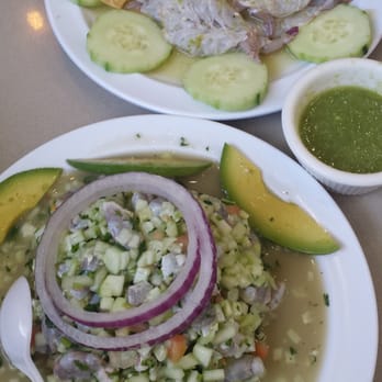 Mariscos El Chuy - Ceviche de camarón delish y aguachiles en chile verde - Seafood Near Me - Hawthorne, California