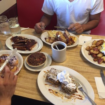 Miss Worcester Diner - blueberry stuffed French toast, banana bread French toast, Irish Benedict with home made hash, eggs and toast, sausage and canned hash. - Diners Near Me - Worcester, Massachusetts Miss Worcester Diner - blueberry stuffed French toast, banana bread French toast, Irish Benedict with home made hash, eggs and toast, sausage and canned hash. - Diners Near Me - Worcester, Massachusetts
