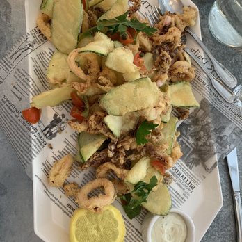 Piccola Cucina - Calamari and Zucchini - Italian Near Me - Red Lodge, Montana
