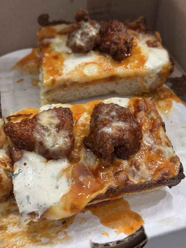 Food from Nicky Slices Pizza Club