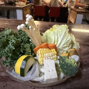 Tadaima Shabu Shabu - Veggies - Japanese Near Me - Reno, Nevada
