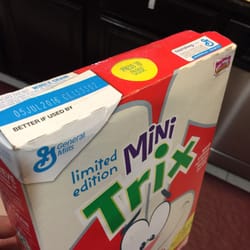 Gulley's Surplus Grocery - Cereal 1.50 and up box is banged up a little bit but not expired and not open