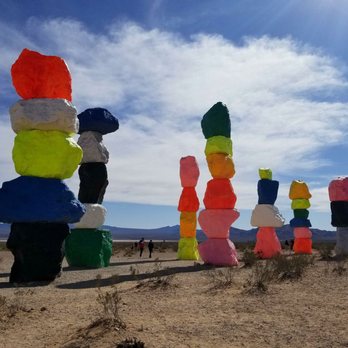 Seven Magic Mountains - Public Art Near Me - Las Vegas, Nevada