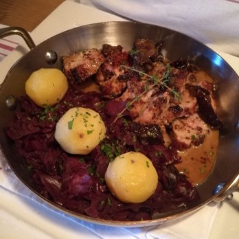 La Bicyclette - Pork dinner entree - French Near Me - Carmel, California