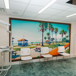 Bay Park Pediatric Dentistry - Our "open bay" artwork!