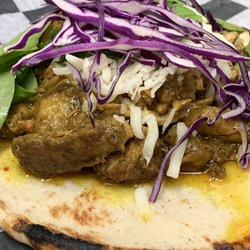 Red Bone - Curried chicken wrap