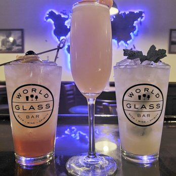 World Glass Bar - Our bartenders are ready to create one of our custom cocktails for you to enjoy! - Wine Bars Near Me - Cincinnati, Ohio