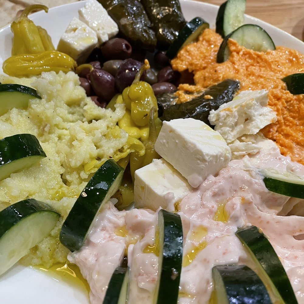 Athenian Greek Taverna - Dip Platter Very yummy - Greek Near Me - Commack, New York Athenian Greek Taverna - Dip Platter Very yummy - Greek Near Me - Commack, New York