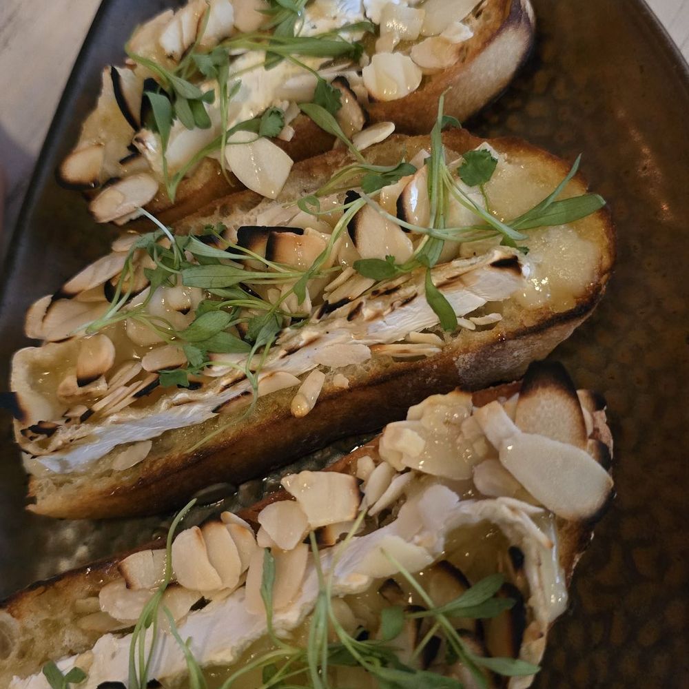 Pilon Miami - Brie "bruschetta" - Latin American Near Me - Miami, Florida Pilon Miami - Brie "bruschetta" - Latin American Near Me - Miami, Florida