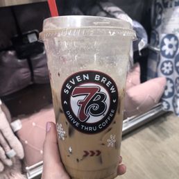 Delicious coffee ! German Chocolate latte is the one I got with cold foam on top.