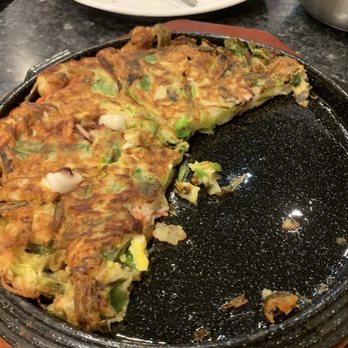 Jin Ju Korean BBQ - Seafood Pancake - Korean Near Me - Los Angeles, California Jin Ju Korean BBQ - Seafood Pancake - Korean Near Me - Los Angeles, California