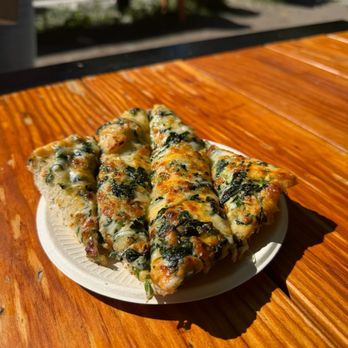 Talkeetna Spinach Bread - Garlic bread - Coffee & Tea Near Me - Talkeetna, Alaska Talkeetna Spinach Bread - Garlic bread - Coffee & Tea Near Me - Talkeetna, Alaska
