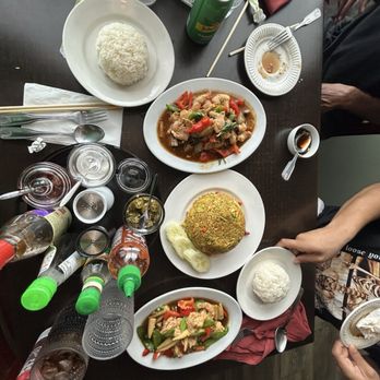 Thai Spicy - E4. Hot Basil E10. Shrimp Scampi D2. Pineapple Fried Rice - Thai Near Me - North Smithfield, Rhode Island Thai Spicy - E4. Hot Basil E10. Shrimp Scampi D2. Pineapple Fried Rice - Thai Near Me - North Smithfield, Rhode Island